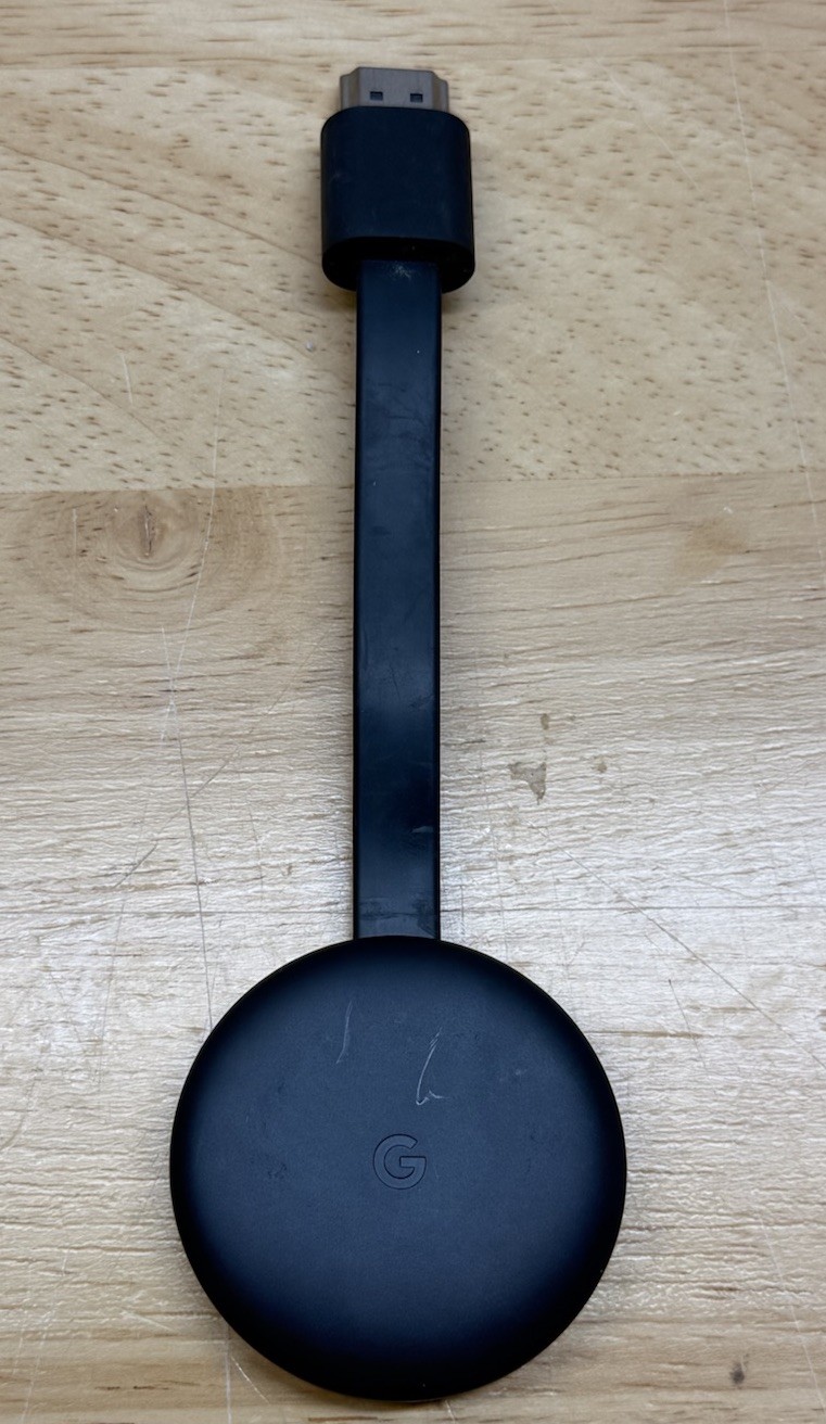 Google Chromecast (3rd Gen) NC2-6A5 1080 Media Streaming - Ships Fast