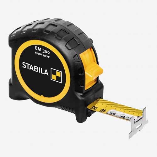 Stabila 30616 BM 300 Pocket Tape Measure 5m/16ft Imperial/Metric