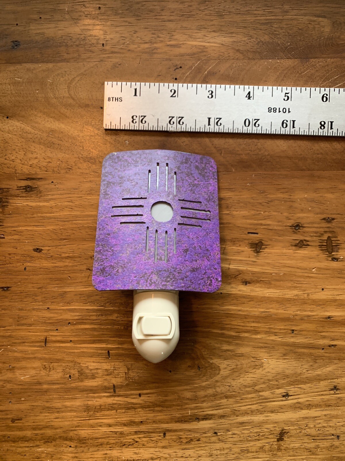 Aztec Purpled Night Light