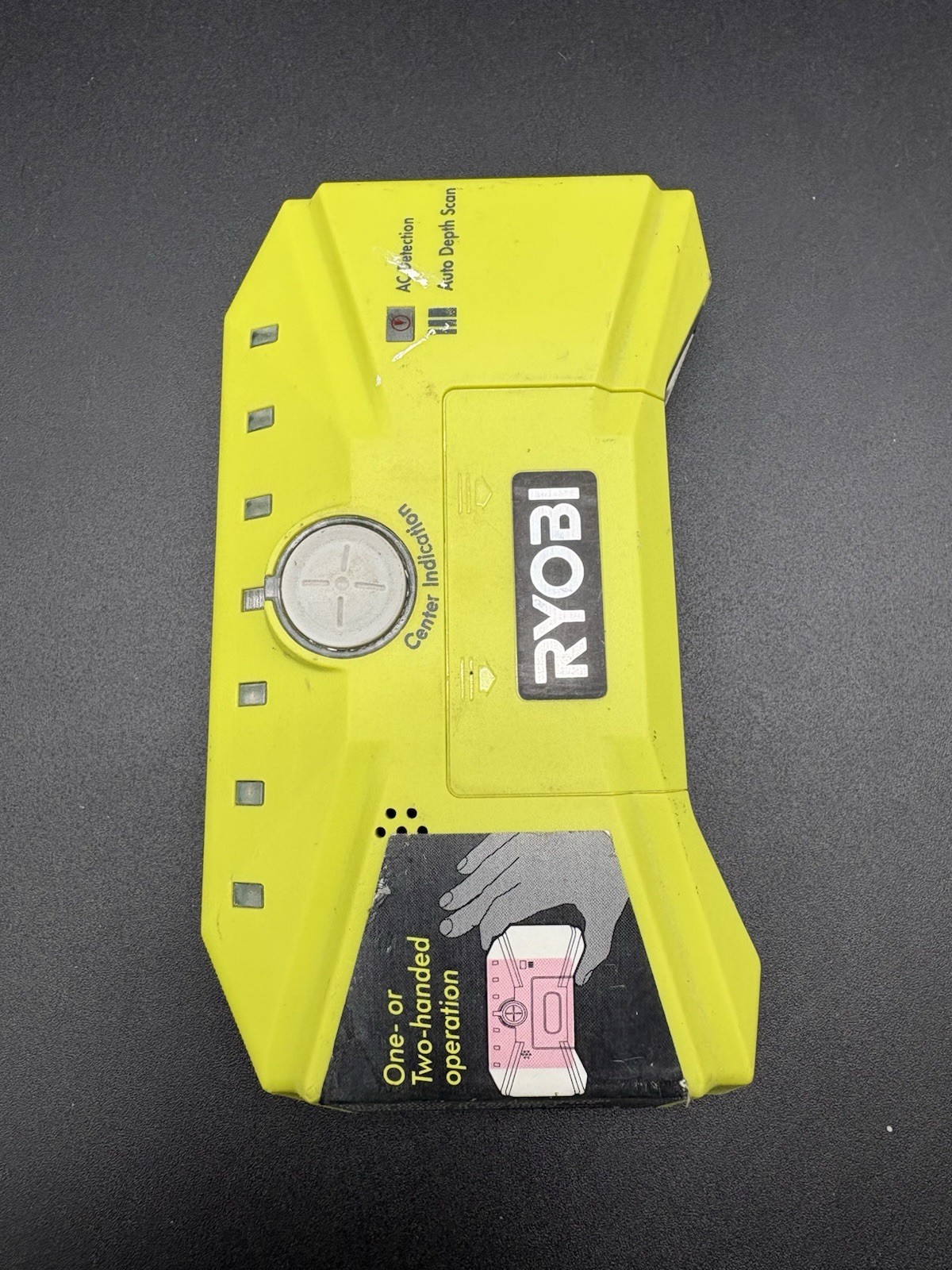Ryobi ESF5001 ID AC Detection Auto Depth Scan Whole Stud Finder Detector