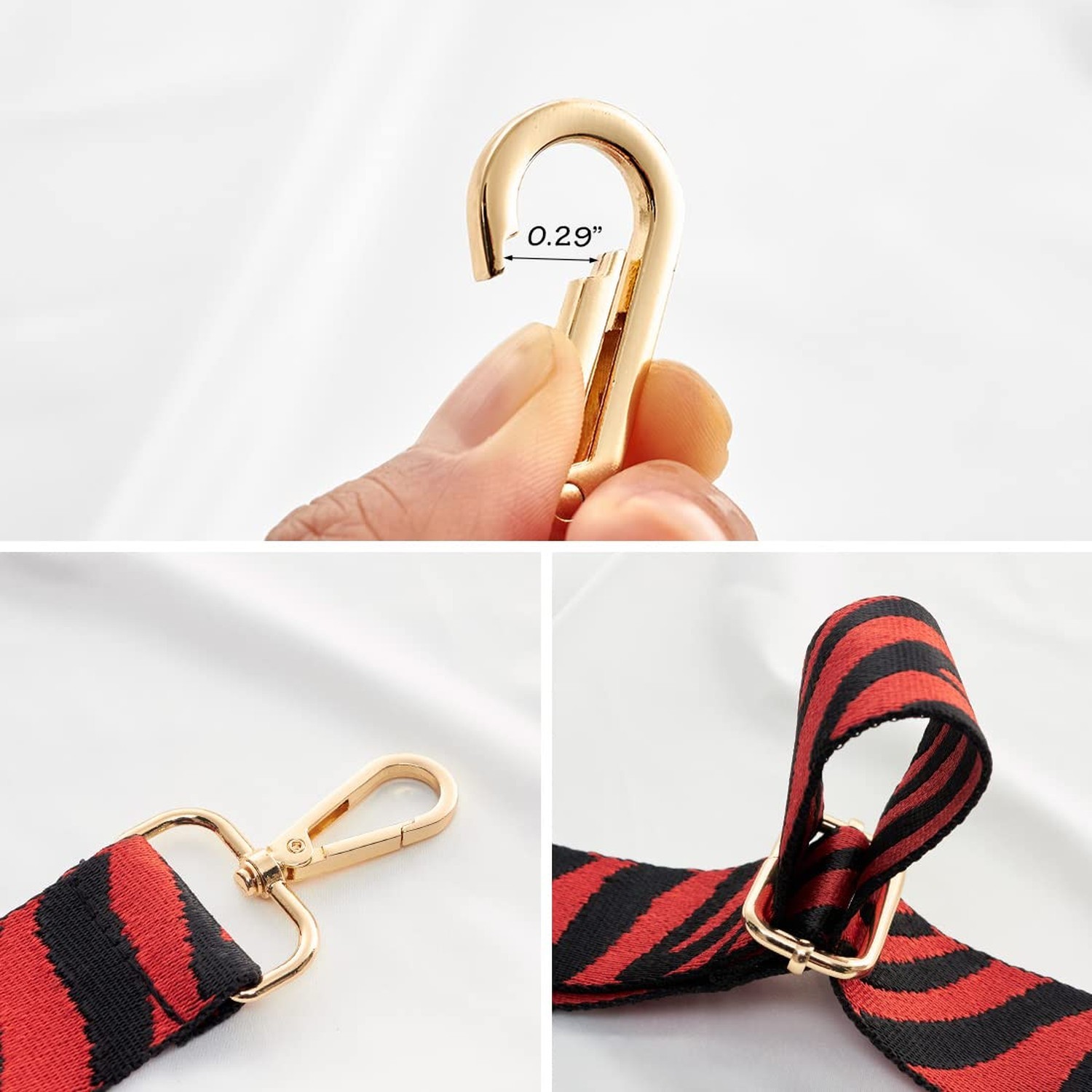 Adjustable Handbag Strap Wide Purse Strap Replacement Shoulder Crossbody Bag ...