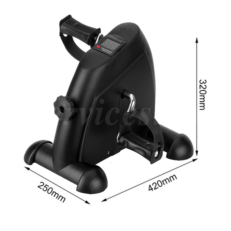 NEW Mini Exercise Bike Under Desk Pedal Exerciser Medical Arm & Leg Exercise