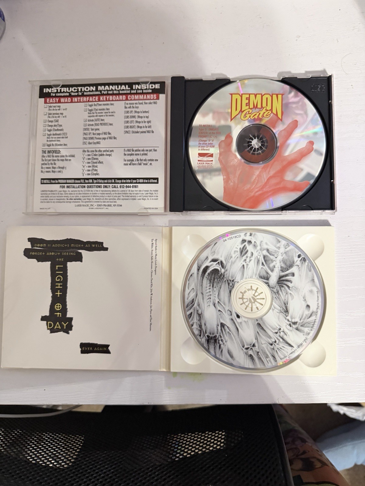 Master Levels For Doom II & Laser Magic Demon Gate Bundle CD-Rom