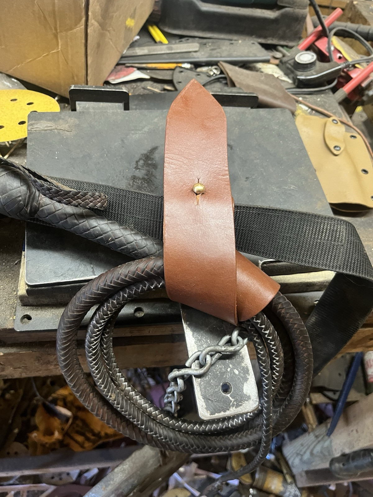 Bullwhip Premium Leather Carrier Only 2-stage