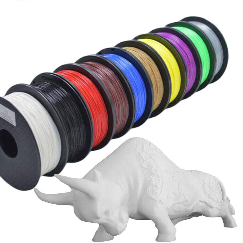 3D Printer PLA Filament 1.75mm 1KG/2.2lbs Multi Color 3D Printing Consumables