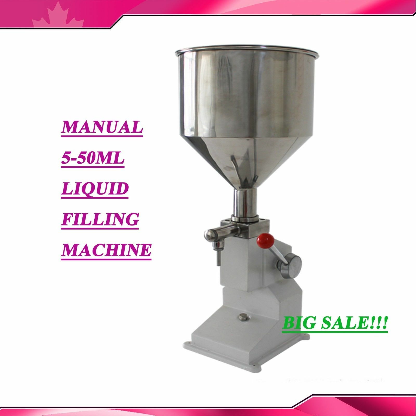 5-50ML Manual Liquid Filling Machine