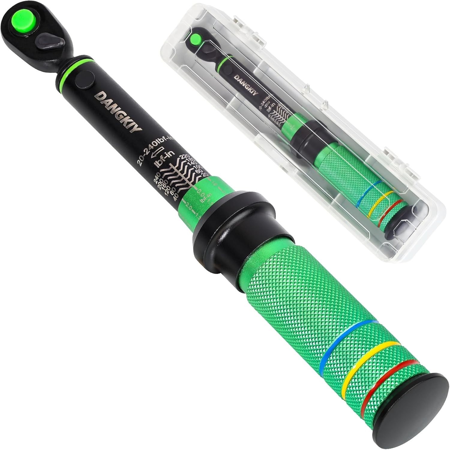 Llave dinamométrica 1/4″ duradera, ligera, 20-240 in-lb, precisión bici
