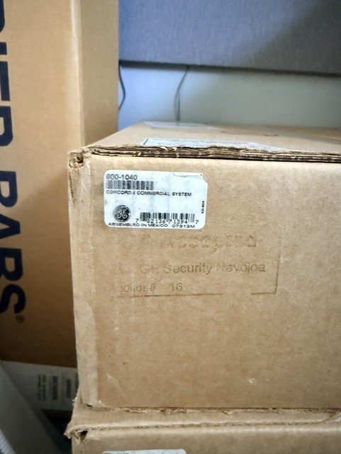 GE Security Concord 4 Commercial System (Model: 600-1040)