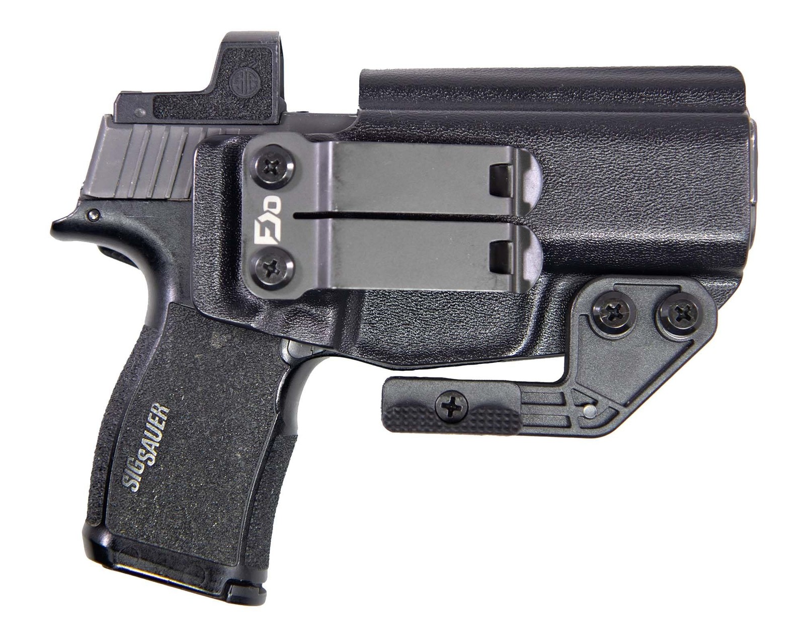 FDO Industries IWB Kydex Holster Optic Cut with Claw & Discreet Carry Concept...