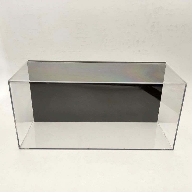 Display Boxes Acrylic Case Transparent Dustproof Gift 1:18 Scale Model Car 34cm