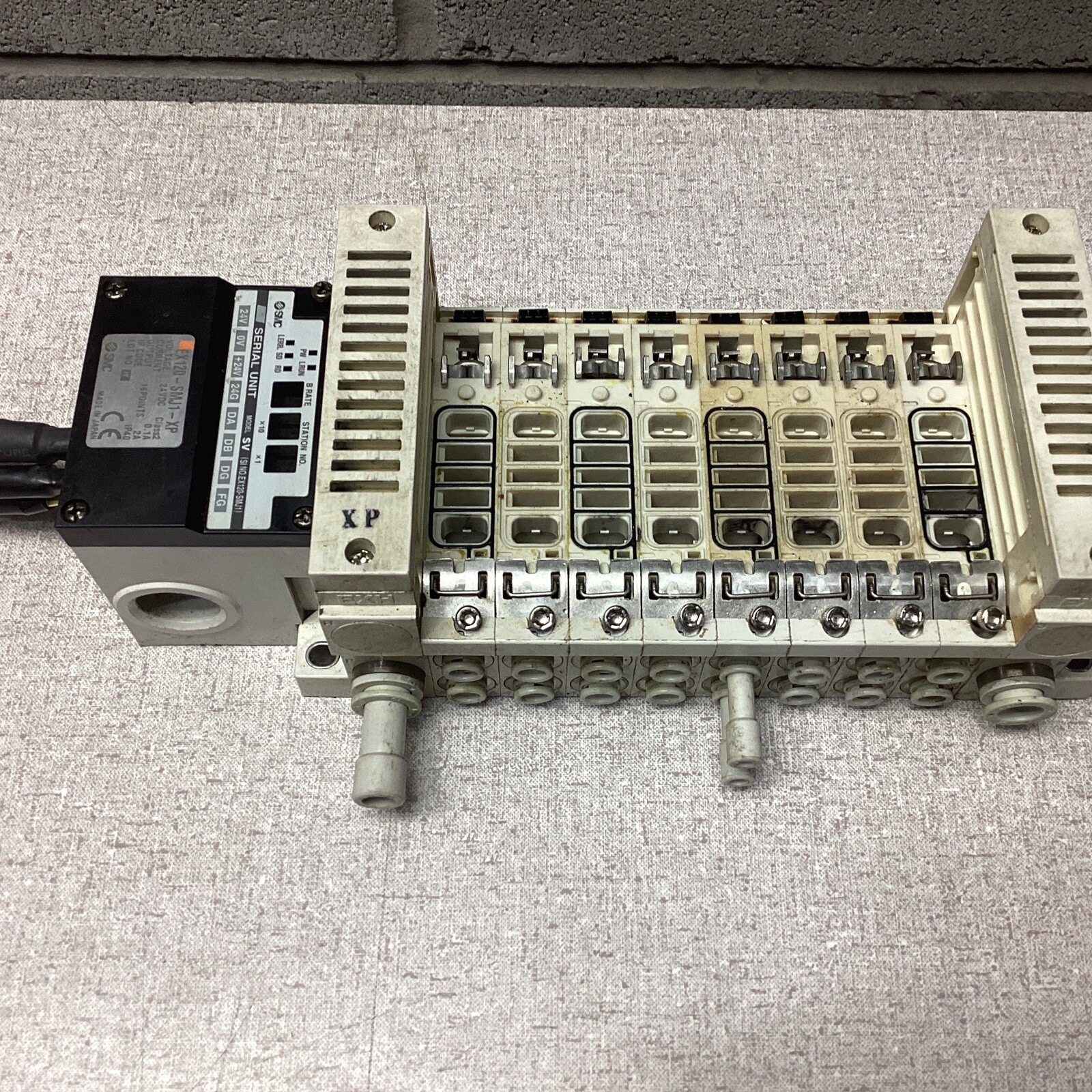 SMC EX120-SMJ1-XP Serial Interface Unit W/ Assembly  #3848FMLPT30