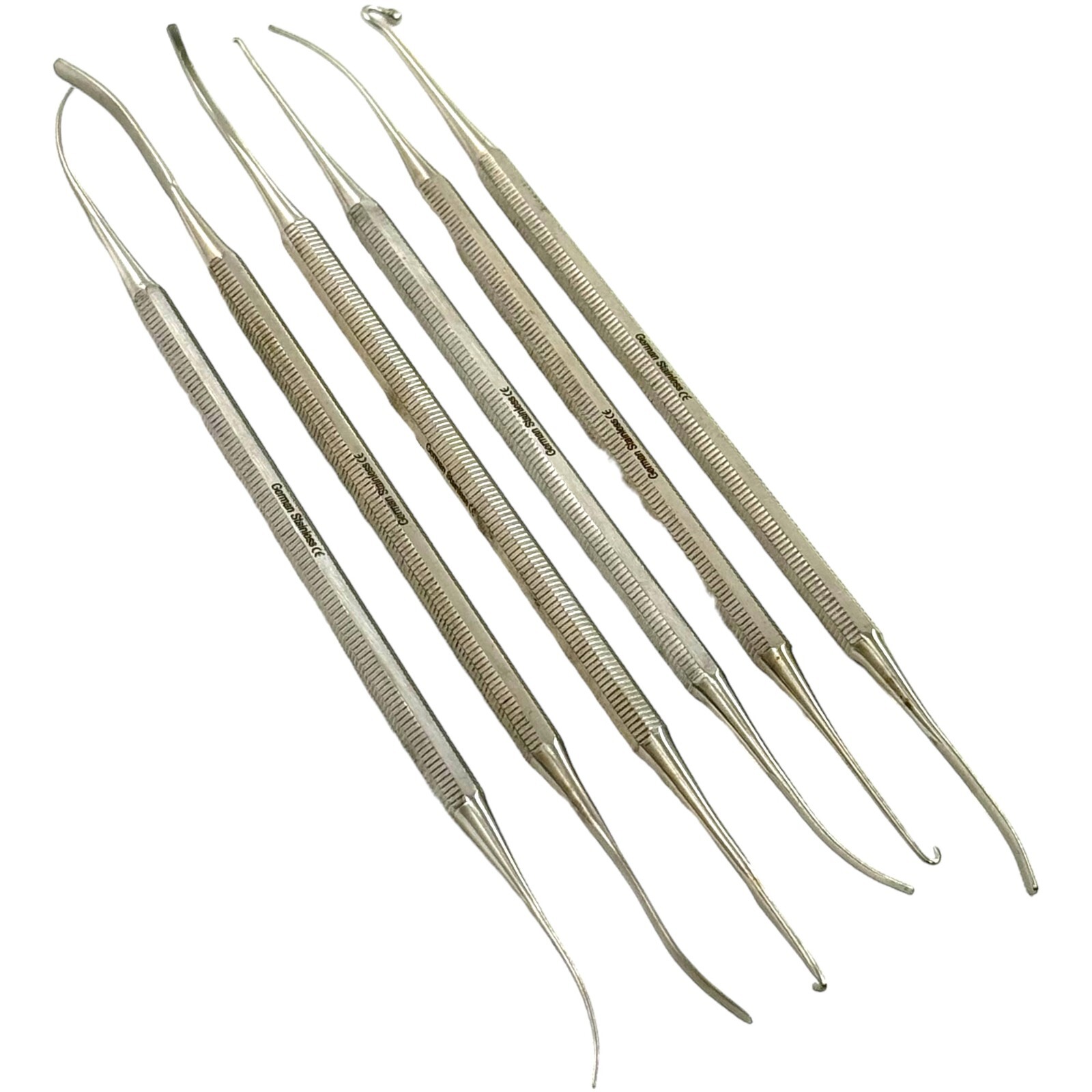 6 Piece Set - Varady Phlebectomy Extractors And Skin Hooks Plastic Surgery