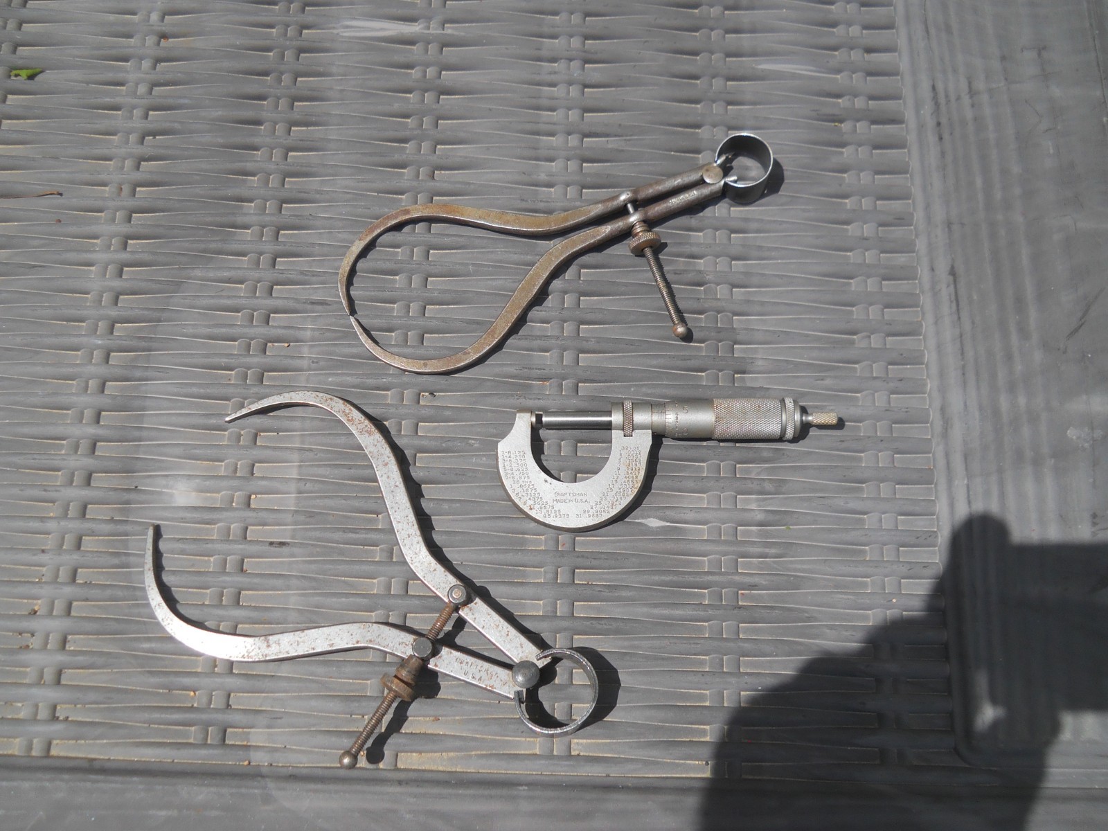 3 VINTAGE CRAFTSMAN MACHINIST TOOLS
