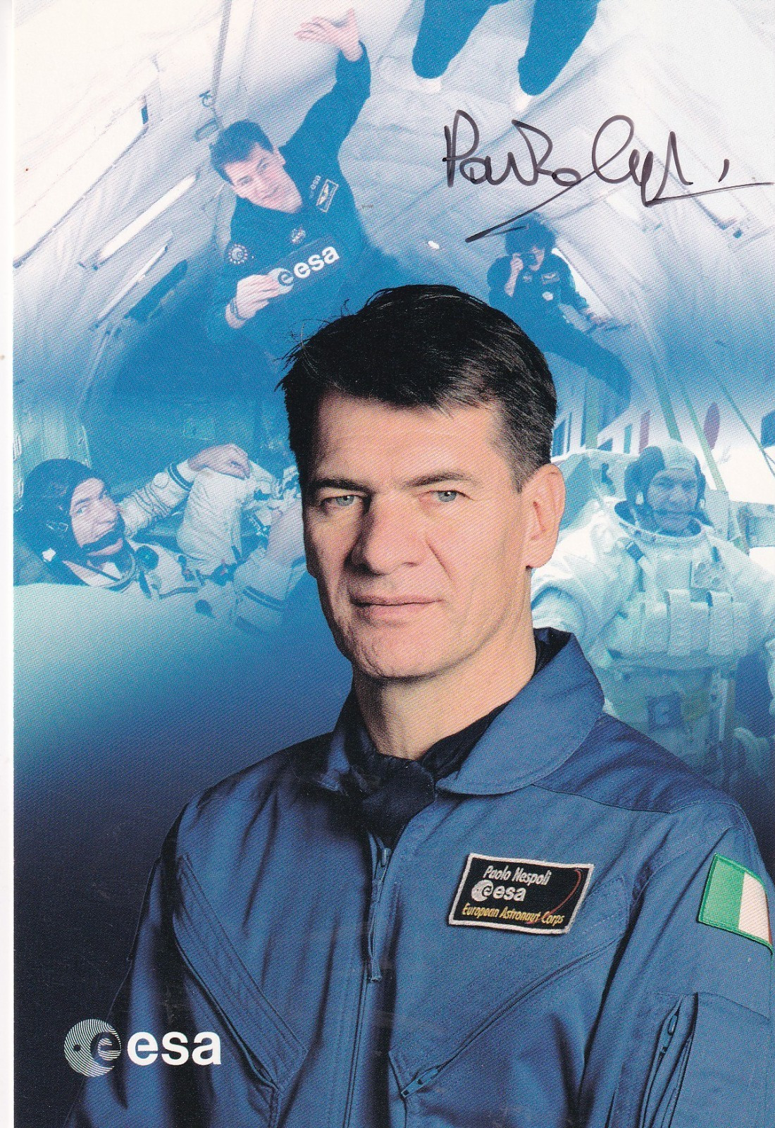 Autograph - Paolo Nespoli (Space) - ESA Astronaut