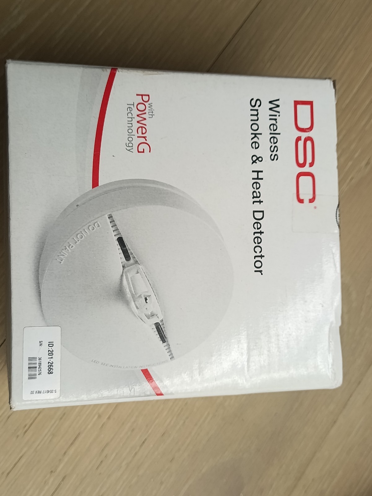 DSC Wireless Smoke and Heat Detector PG9916, (915-3:020)