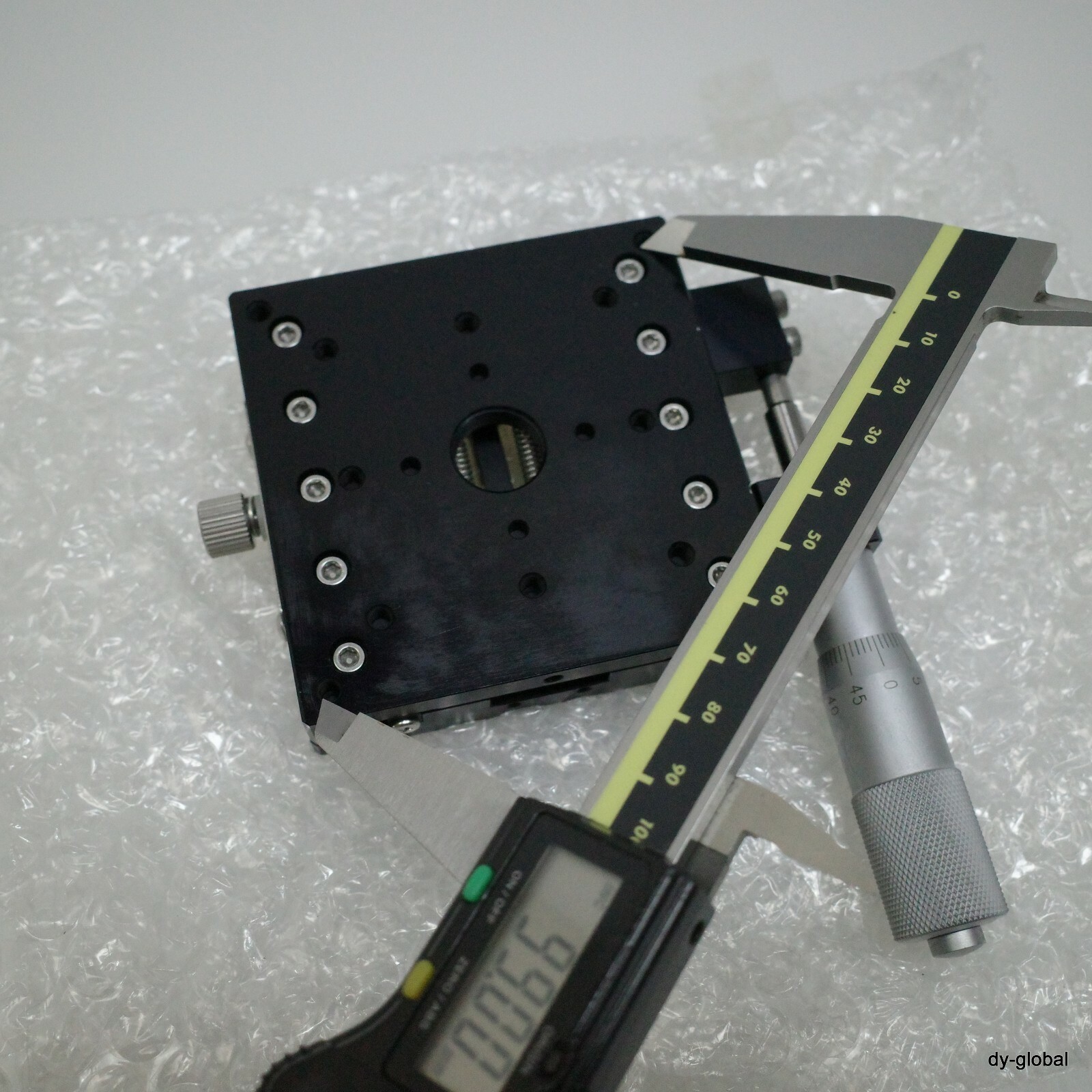 RMS NNB 1B-41 RM-X-80R 80X80X20 +/-12.5mm stroke micrometer stage STA-I-432=5G21