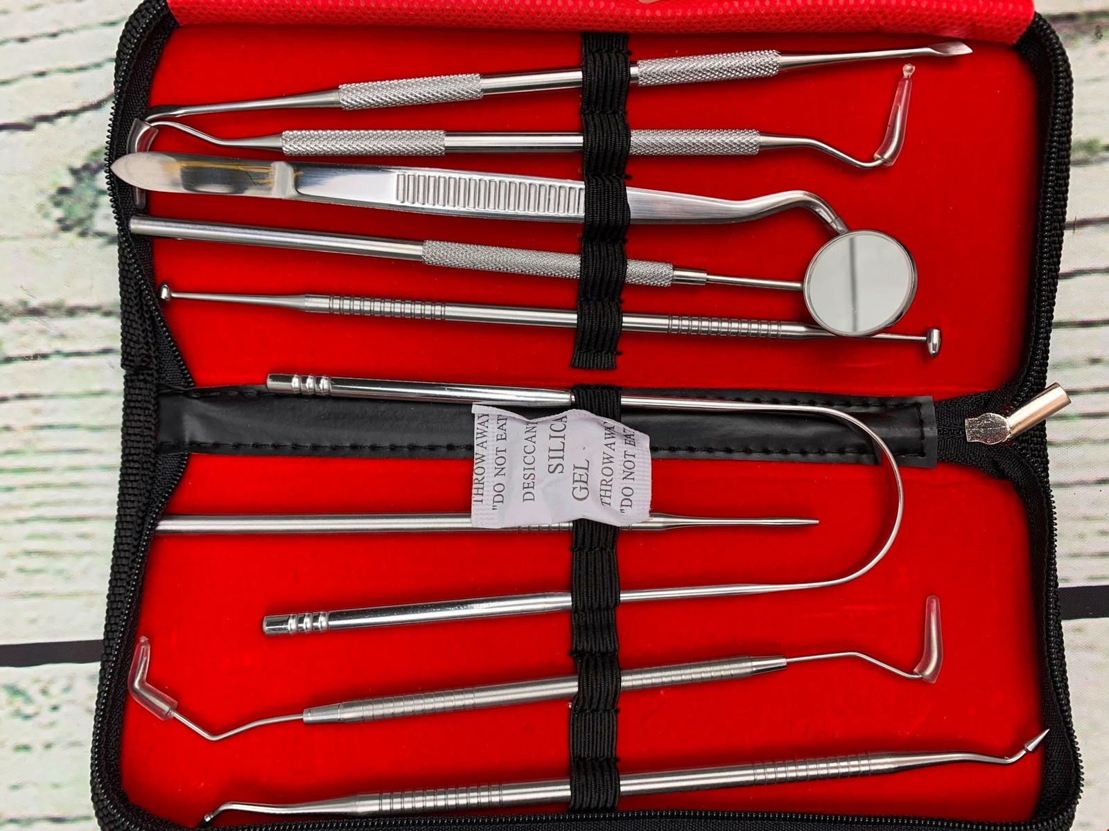 Terresa Professional Dental Pick Tools 9 Pack Oral Care Teeth Dentist