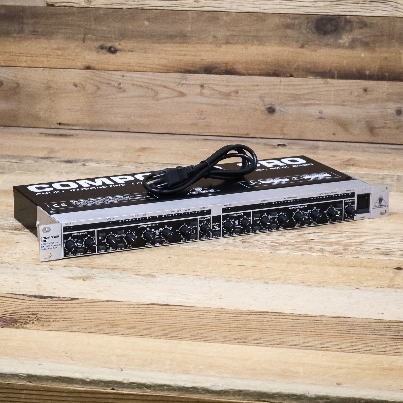 Behringer Composer MDX2200 Dynamics Processor 2-Channel Stereo Dual U266619