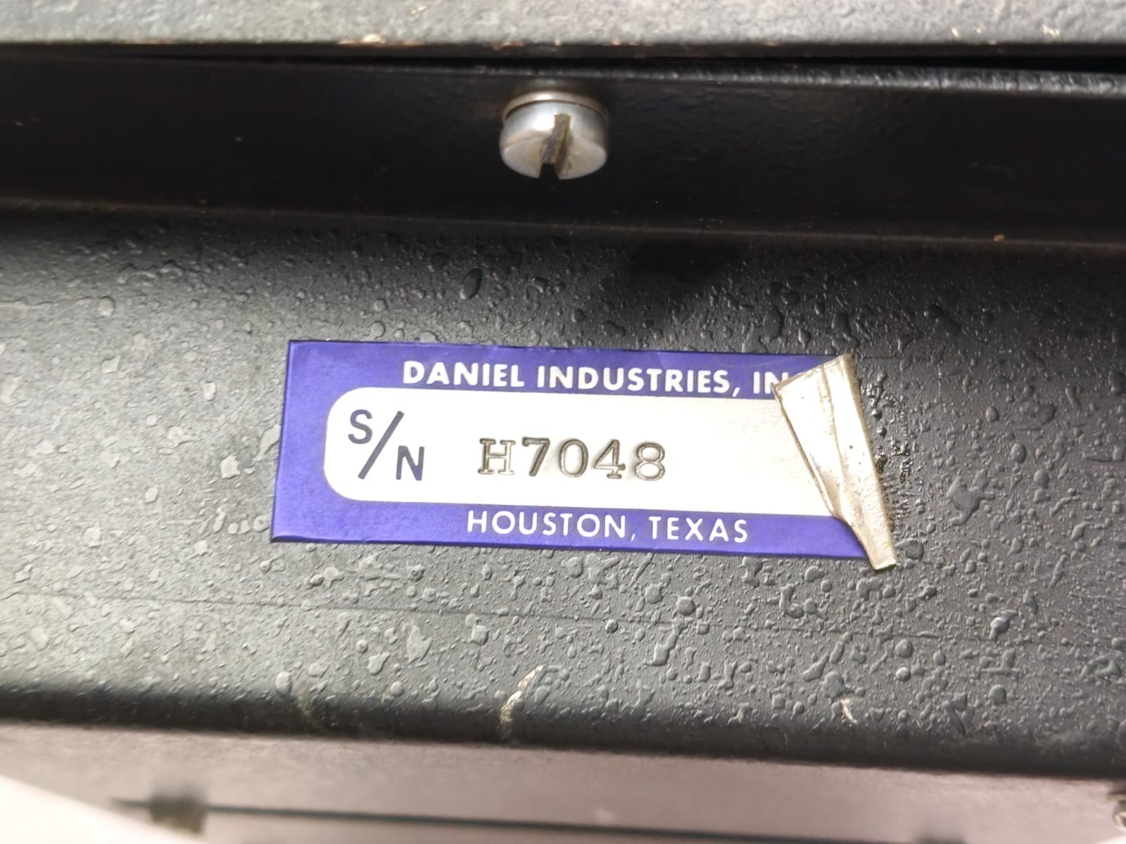 Daniel 2239 Flow Rate Totalizer Indicator Panel - S/N H7048 - SURPLUS TESTED