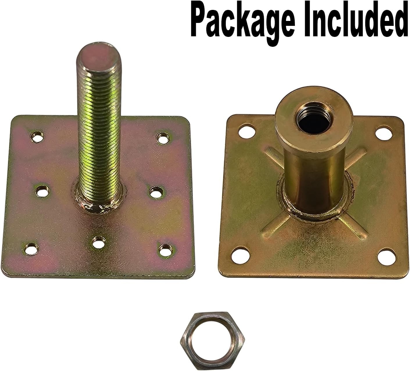 Adjustable 4 1/3" - 7" House Floor Jacks Mini Screw Post Pole for Leveling, G...