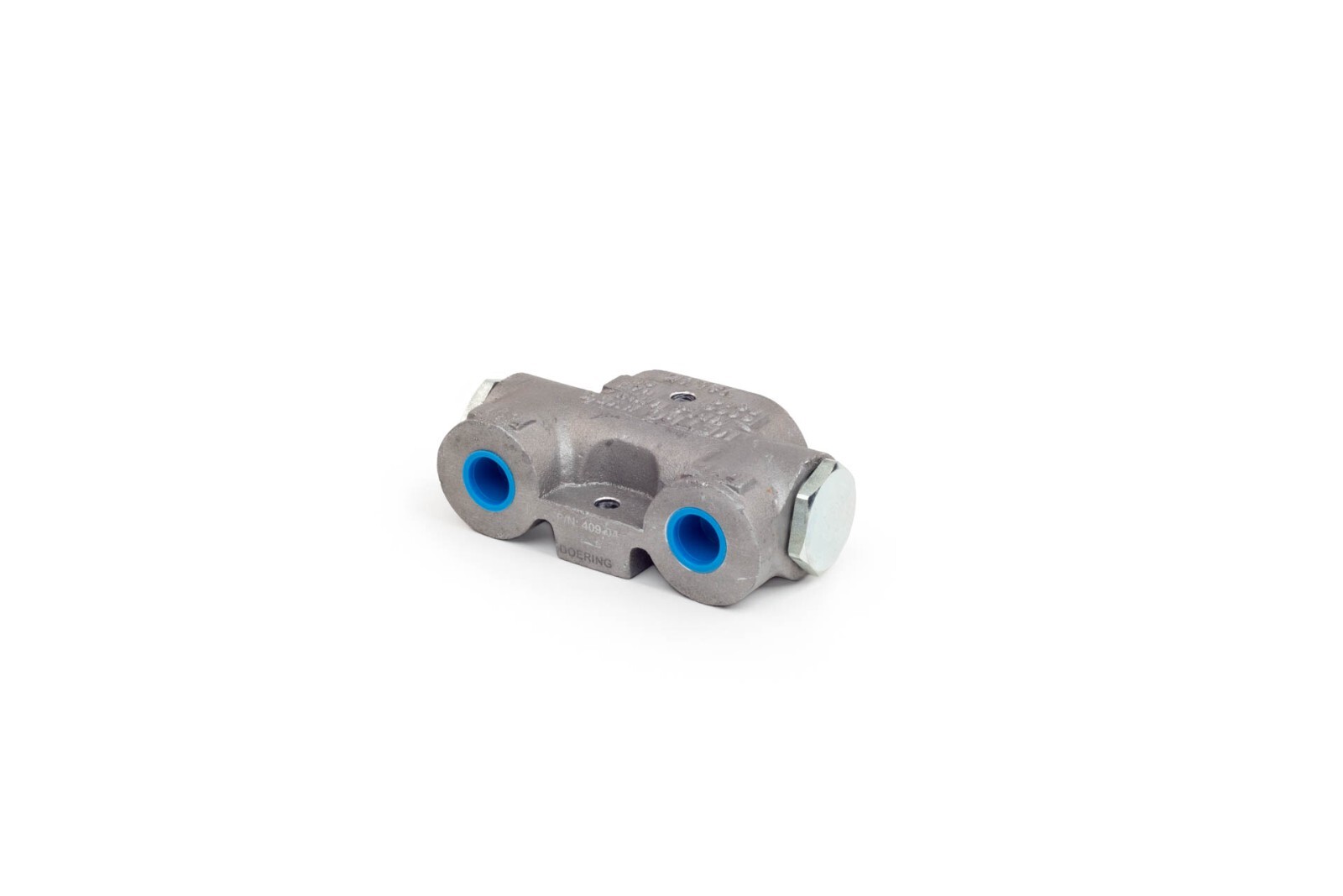 Metro Lock Valve - Double Circuit, 20 GPM, 3/8 NPT Inlet/Outlet Ports, 3000 PSI