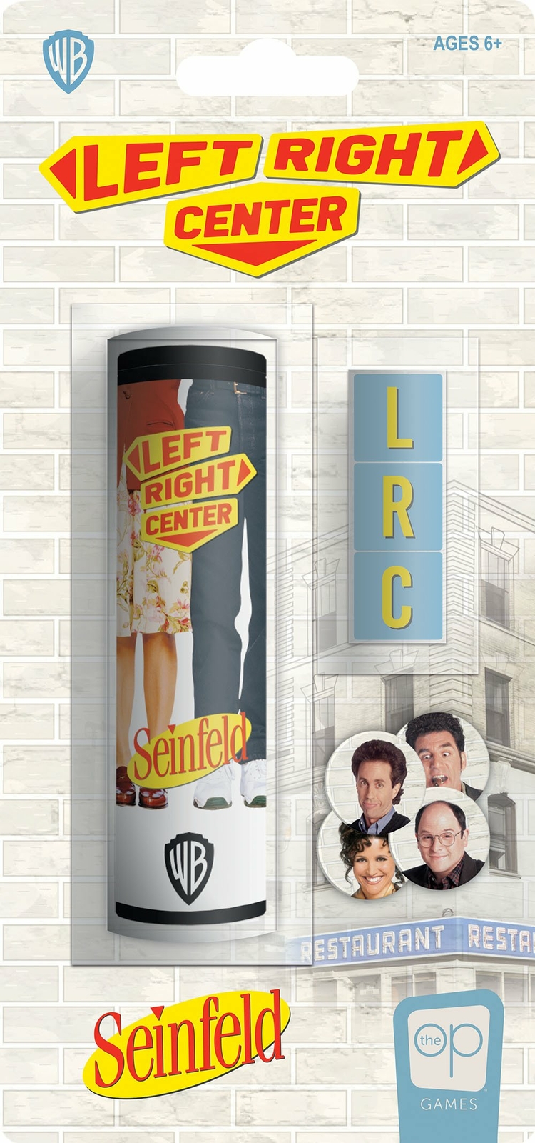 Seinfield Edition Left Right Center New Sealed Brand New