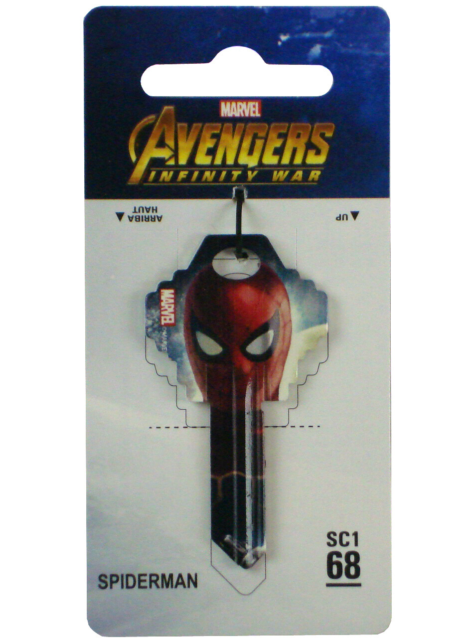 Marvel Spider-Man Door Key SC1 68 Avengers Infinity War Marvel Comics Brand New