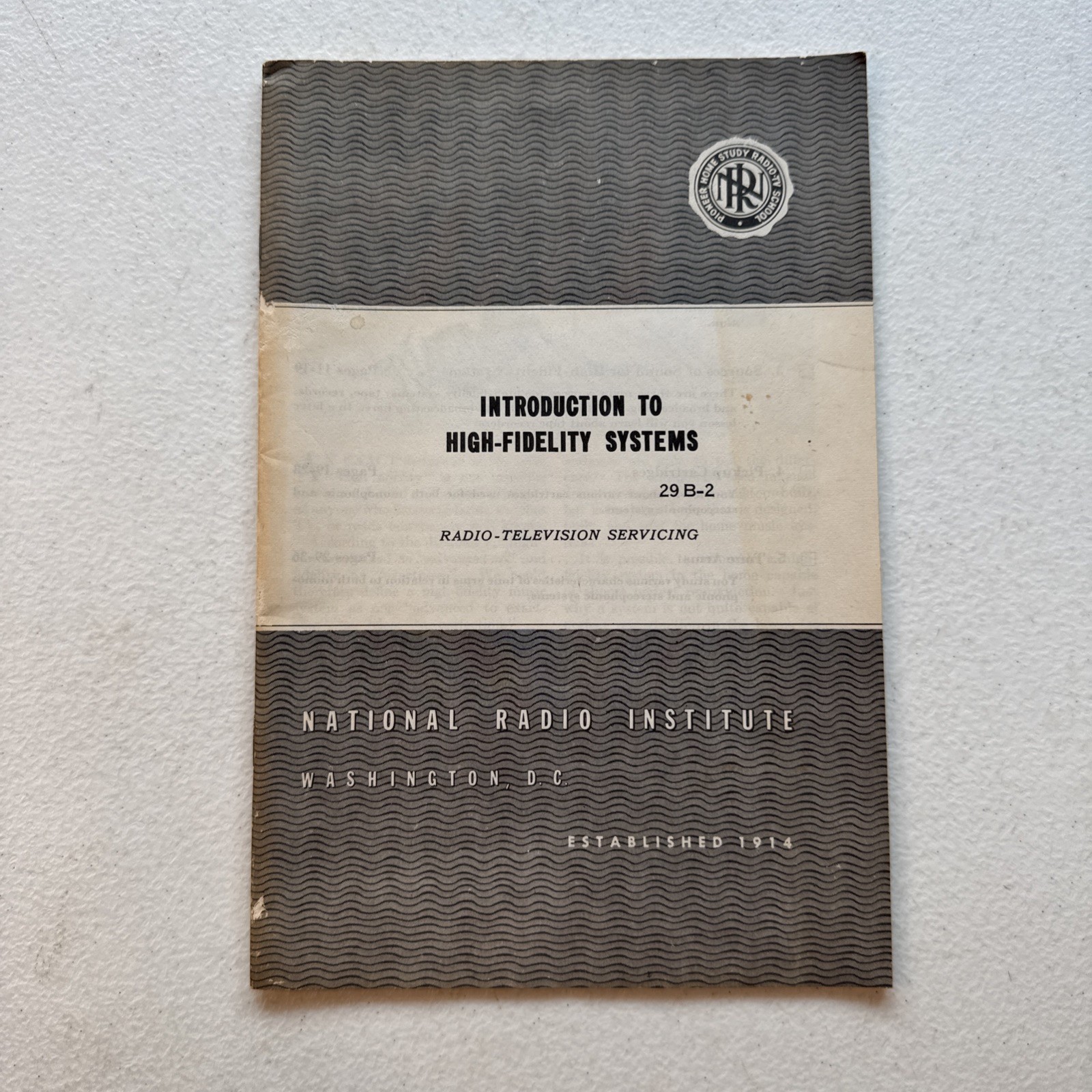National Radio Institute 1960 Introduction To High-Fidelity Systems 29B2 Booklet