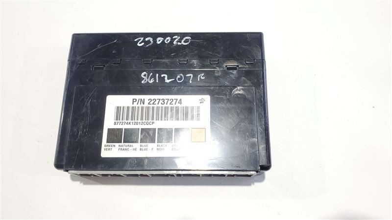 Control Module BCM Under Steering Column PN 22737274 OEM 12 13 Silverado 1500