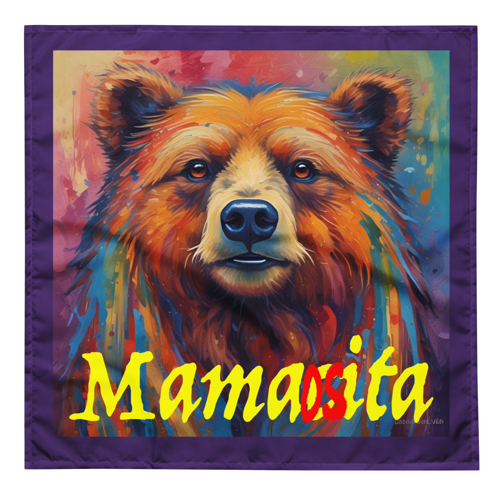"Mama Osita" Bandana Mamacita Mother Mama Bear Spanglish Spanish Madre