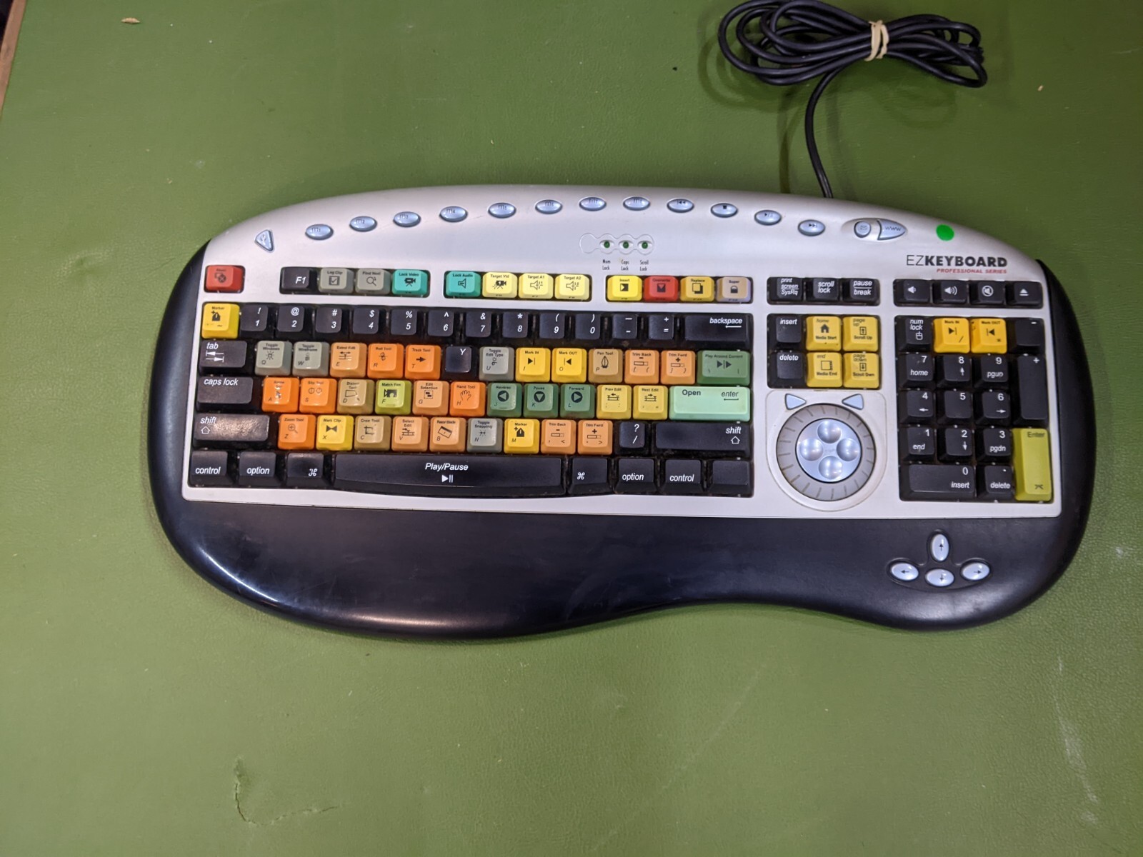 Bella EZKeyboard Professional USB Shuttle Keyboard 5102 For Final Cut Pro
