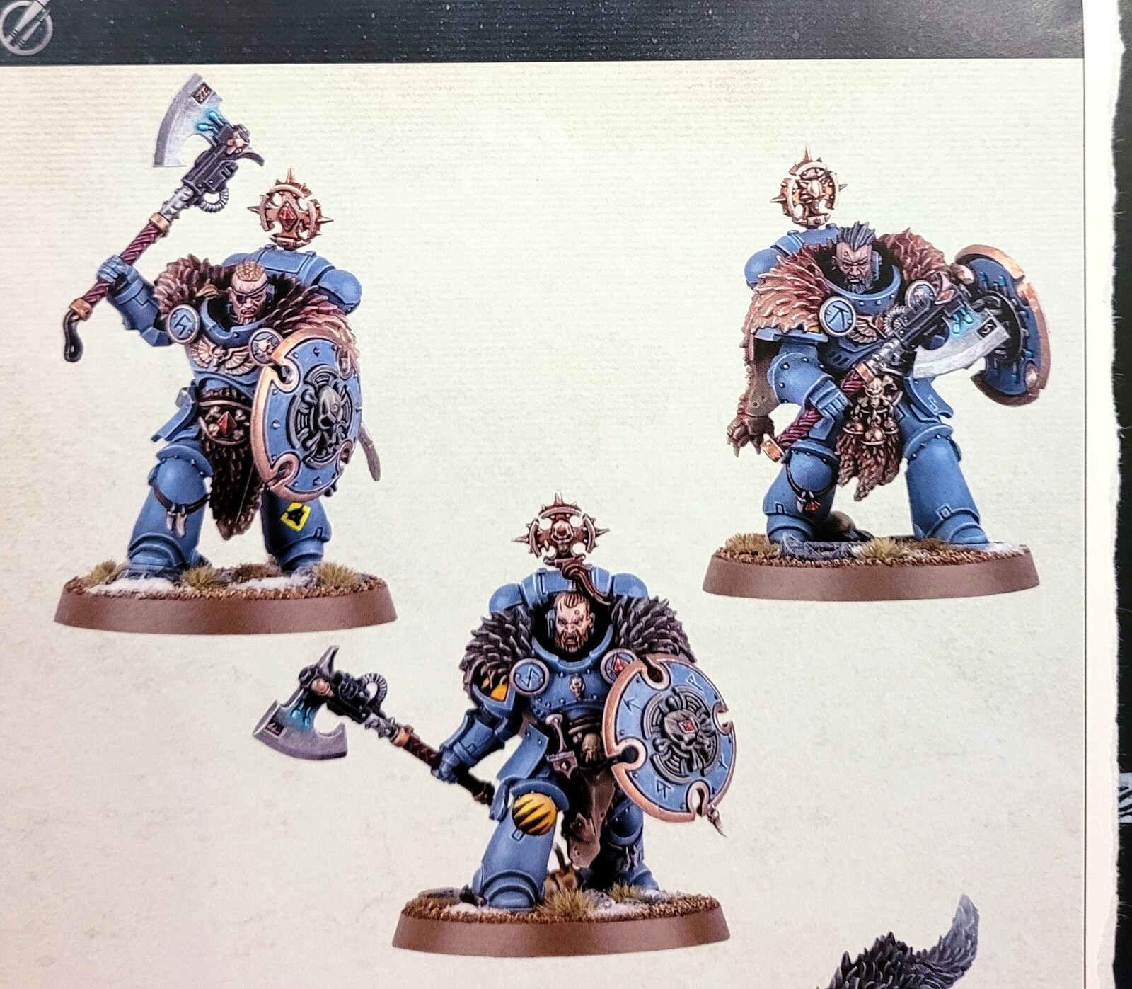 Wolf Guard Headtakers NO Wolves from Space Wolves Army Boxed Set 40K Marines