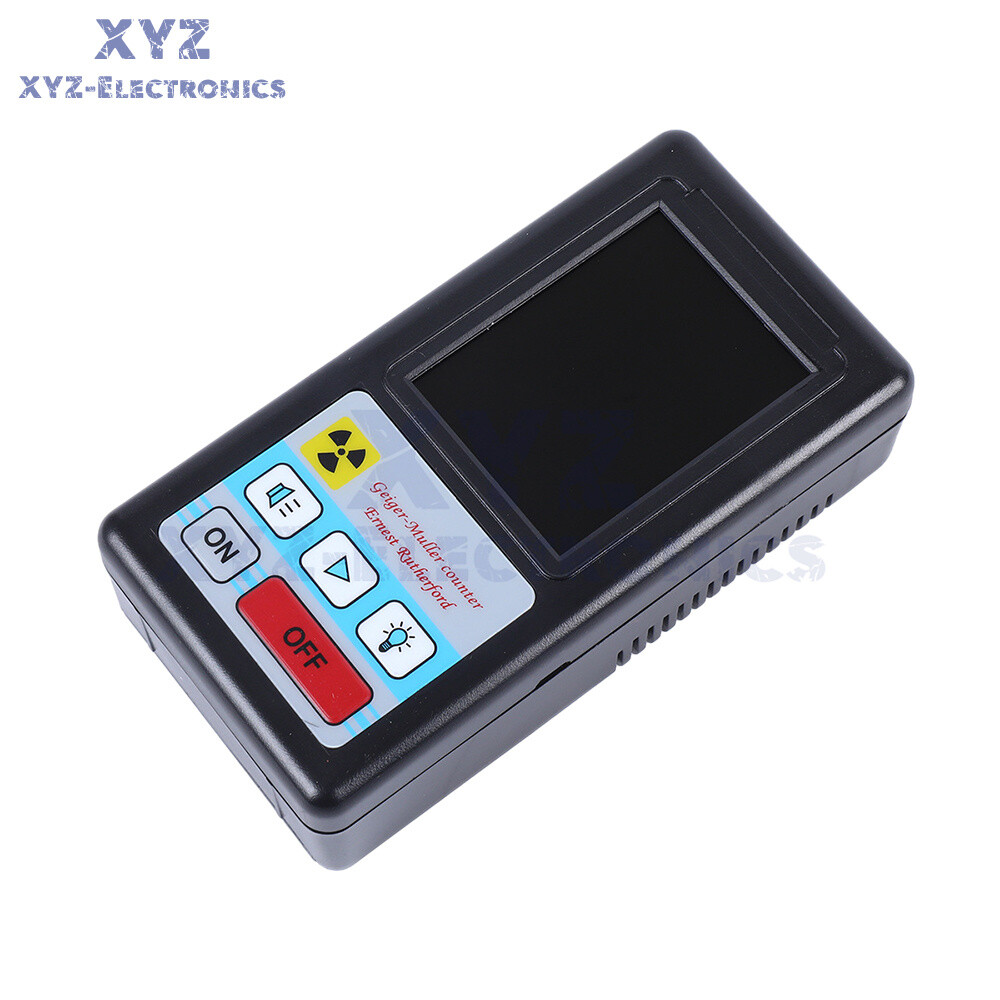 BR-6 Geiger Counter Nuclear Radiation Detector X-ray Beta Gamma Detector Tester