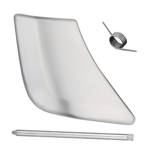 Seat Backrest Recliner Handle Lever Front Right Passenger Side | Sliver RH