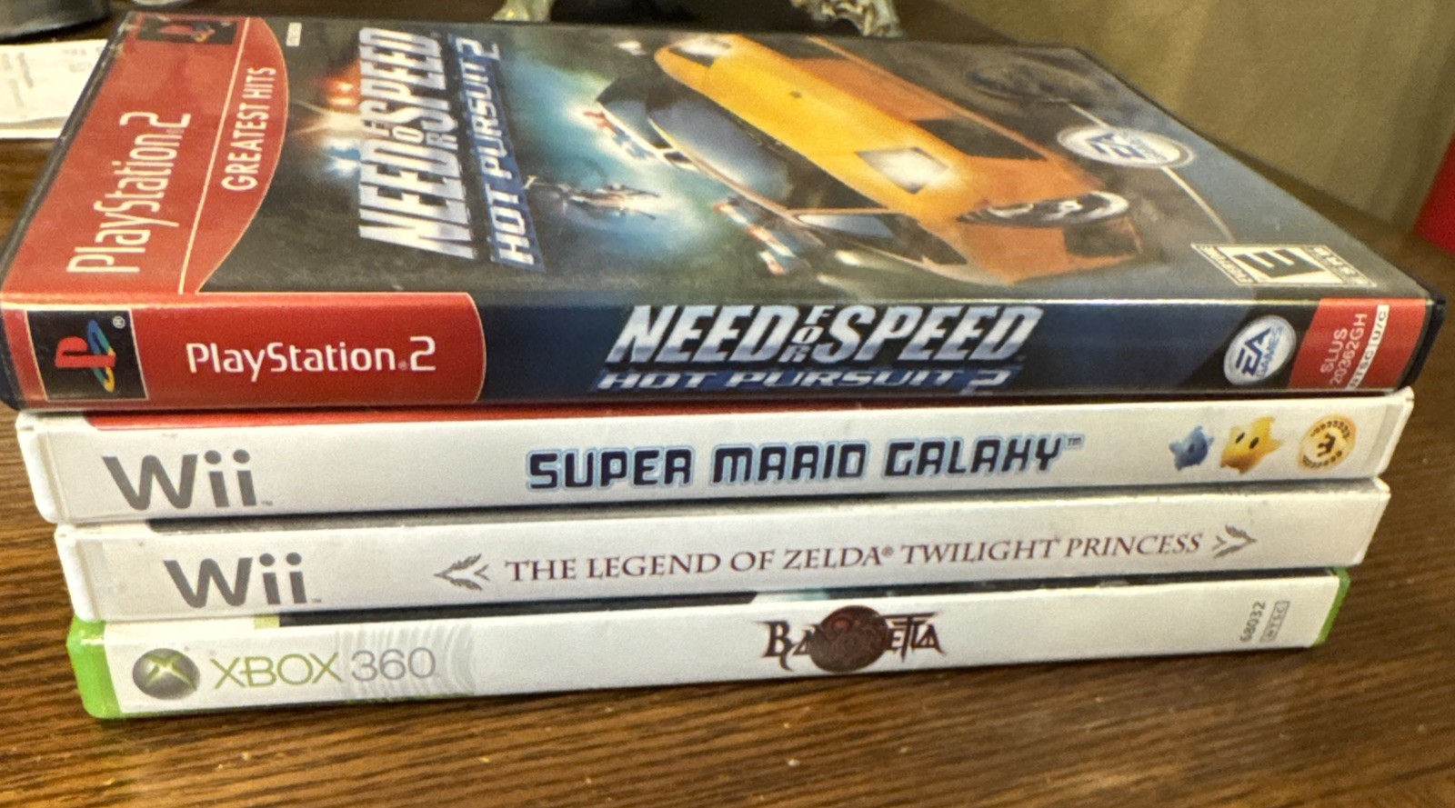 Empty Video Game Cases Lot Zelda Super Mario Galaxy Bayonetta With Manuals