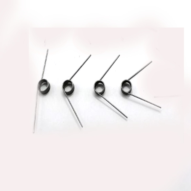 Left Torsion Torsion Spring 0.5mm Wire Dia 2.5-10mm OD 3-6-9 Coils 60°-120°-180°
