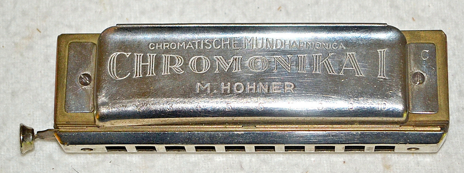 M. HOHNER GERMANY Chromatic Harmonika "The Chromonia" CHROMATISCHEMUND HARMONICA
