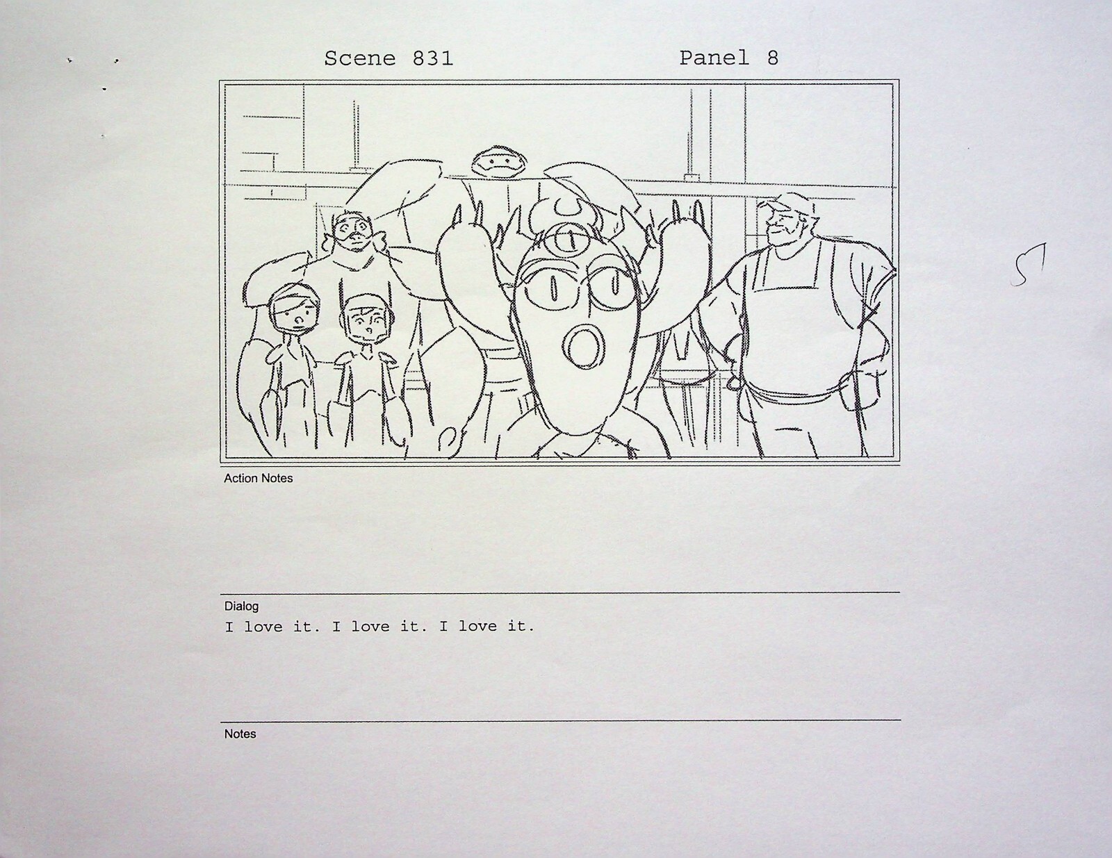 Big Hero 6 The Series 2017 Disney Production Series Storyboard Page Copy Disney