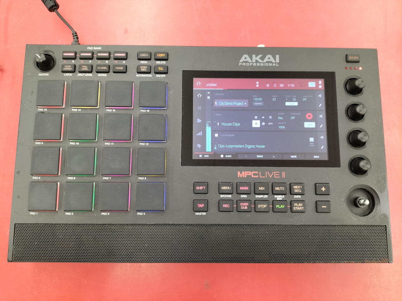 AKAI Professional MPC LIVE II Standalone Music Production Center AS-IS Used