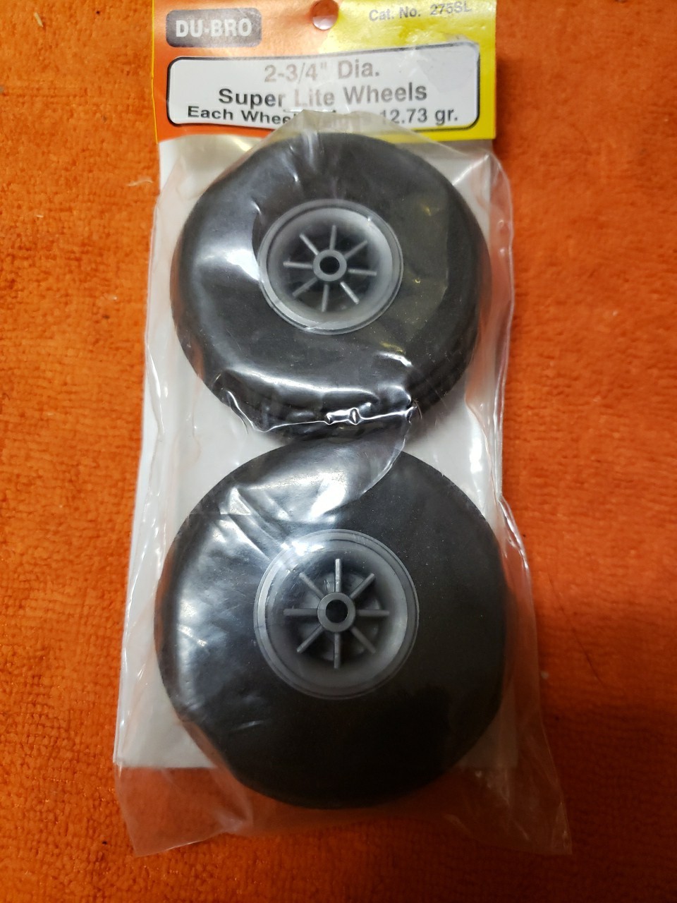 Du-Bro - 2.75" Super Lite Wheels - New - Part 275SL