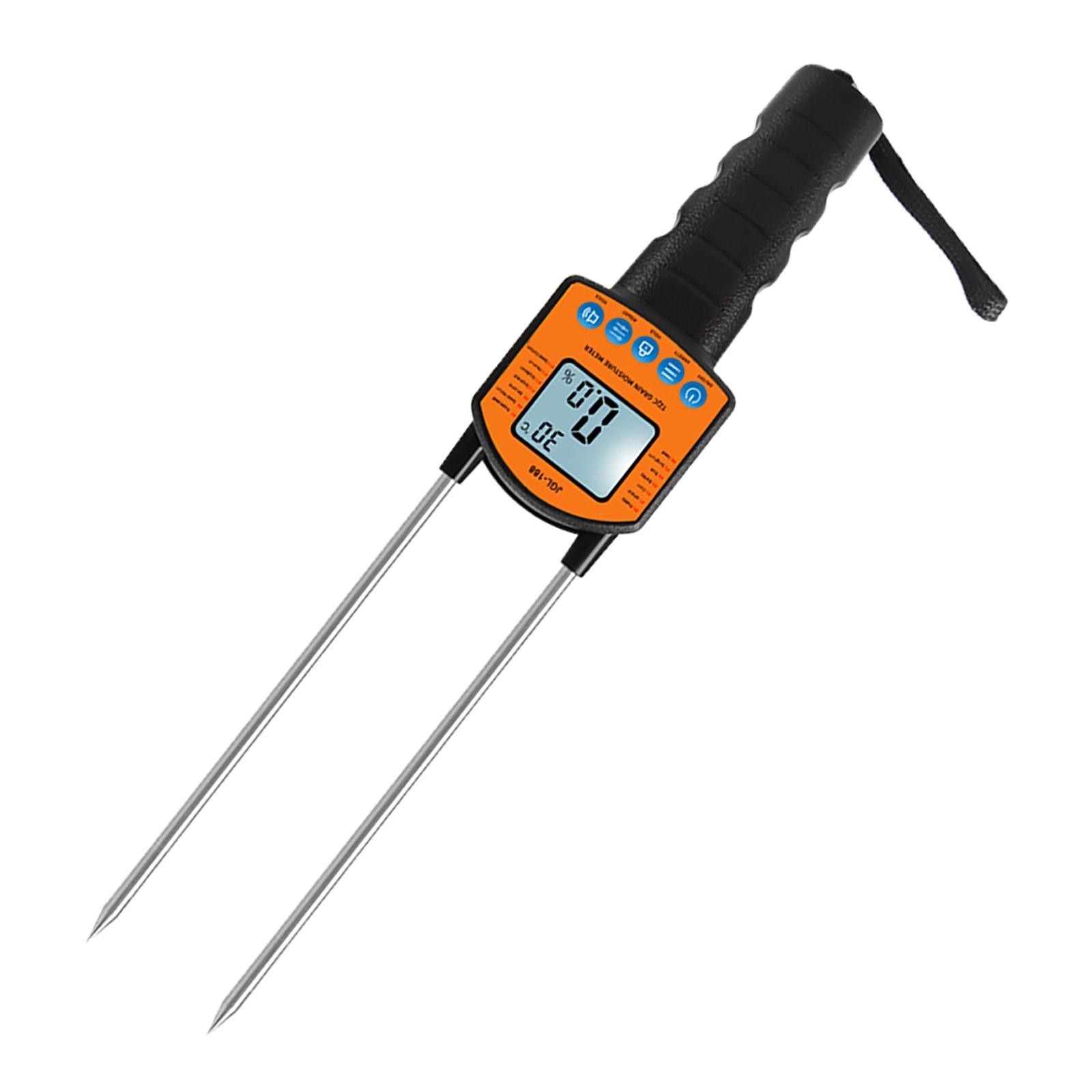 Digital Grain Moisture Meter Hygrometer Humidity Tester Voice Broadcast Function