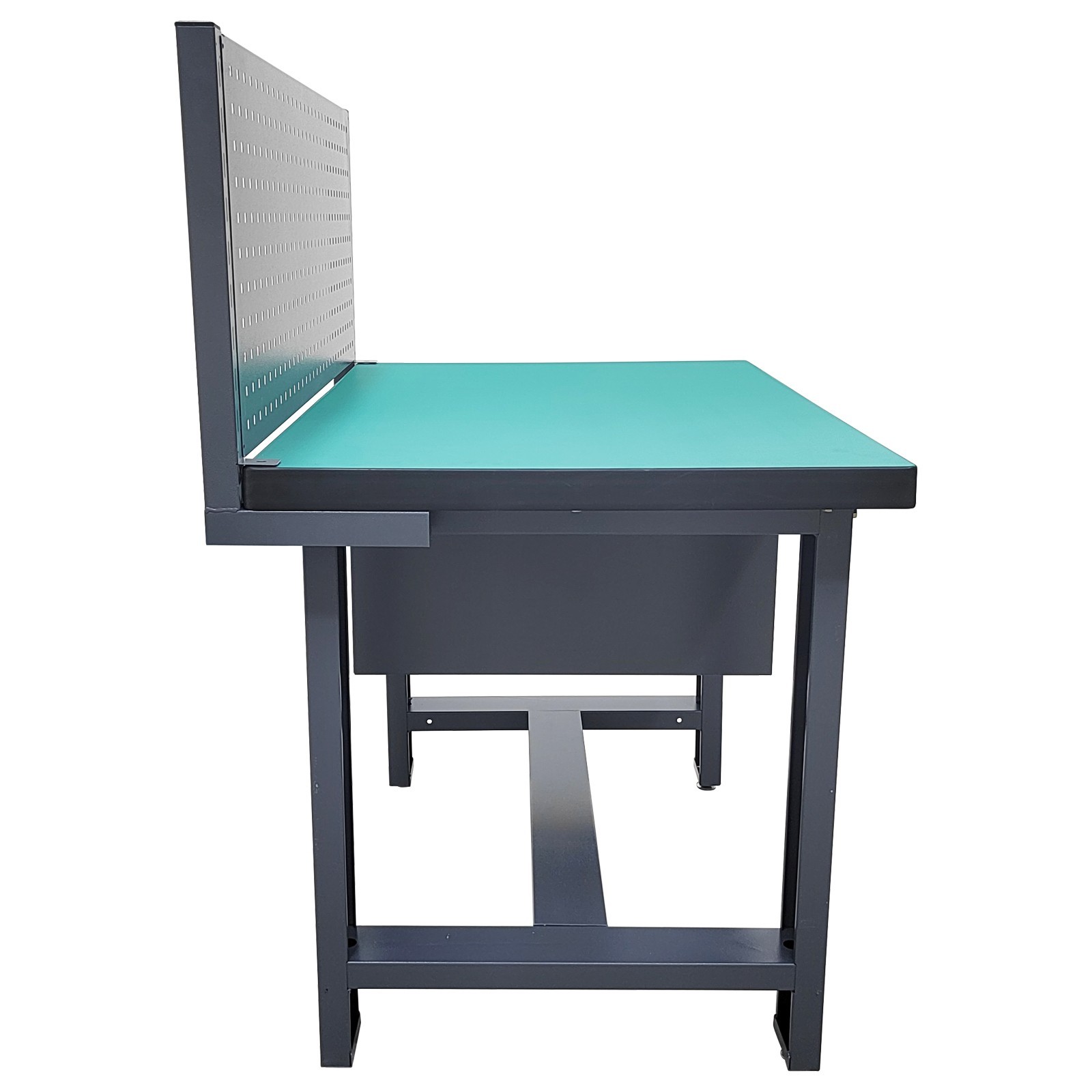 Assembly Line Work Table 47"*29.5" Anti-static Workbench 2200lbs Load 2 Drawers