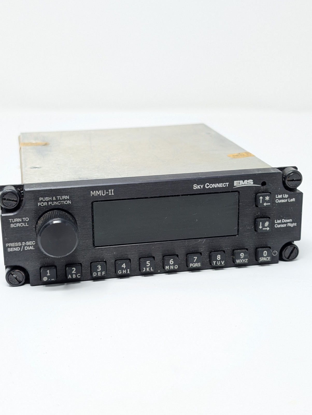 EMS Aviation MMU Dialer 1616-055-10 Working When Removed From Service