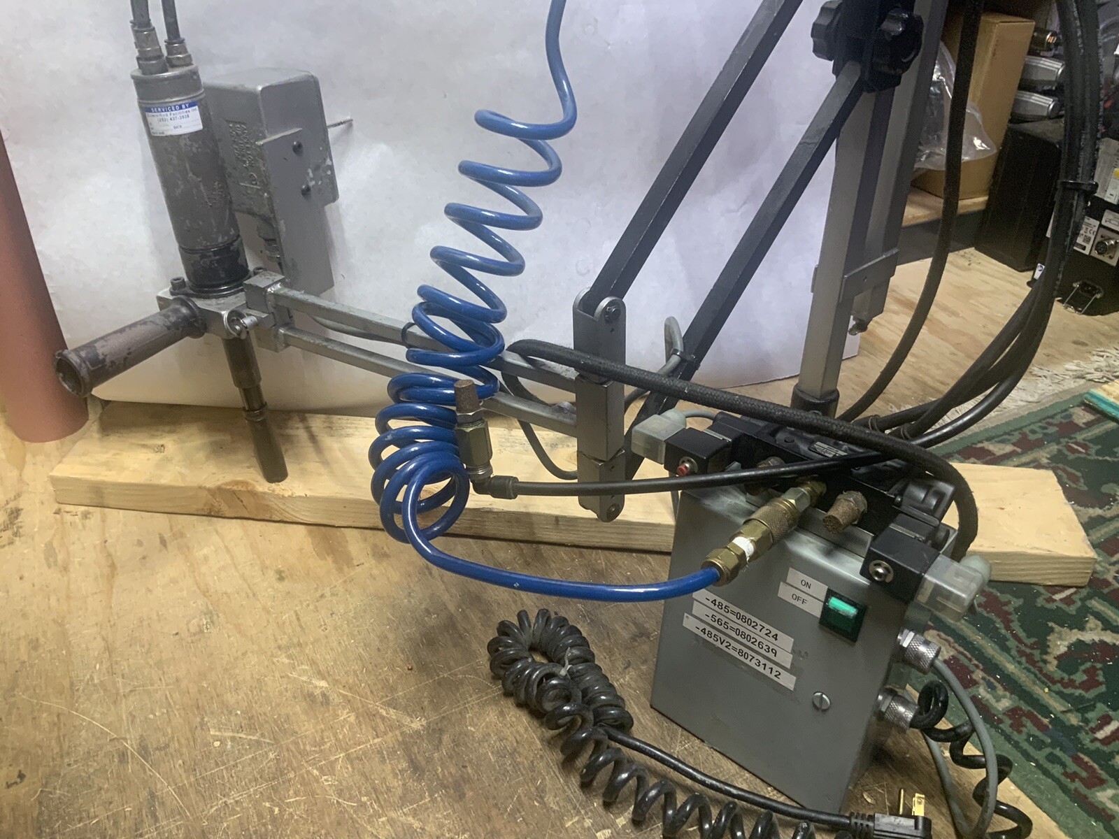 DESOUTTER Nutrunner Air Motor W/ Balance Arm And Control Box HP2 7DR-UK