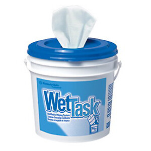 Kimtech, Wettask Wiper White, Hydroknit, 12.5" Length x 12" Width | 6 Roll/Case