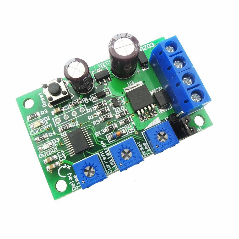 DC Motor Over Current Protection Device Current Limit Switch 6V 12V 24V 5A