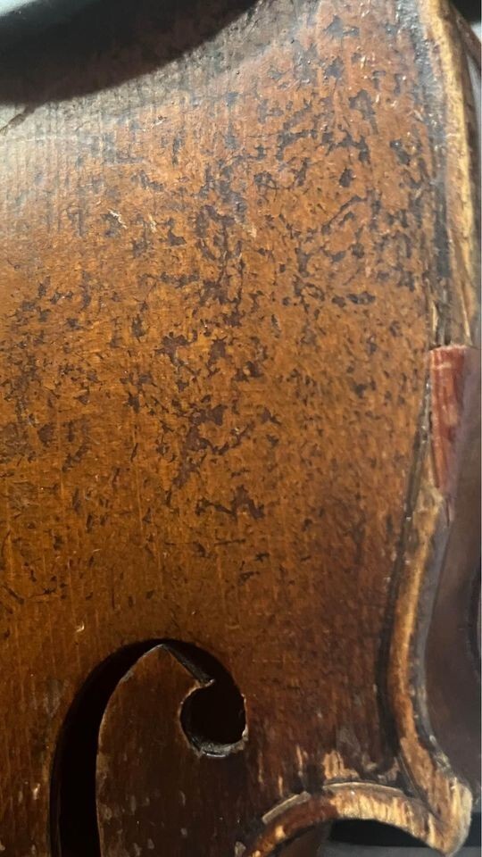 Old Violin Labeled Carl Vulzar