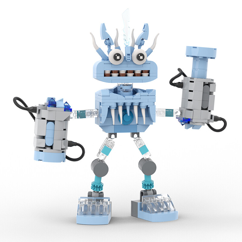 Wubbox Monster DIY Model Bricks Game Character MOC Building Blocks Set Toys Gift