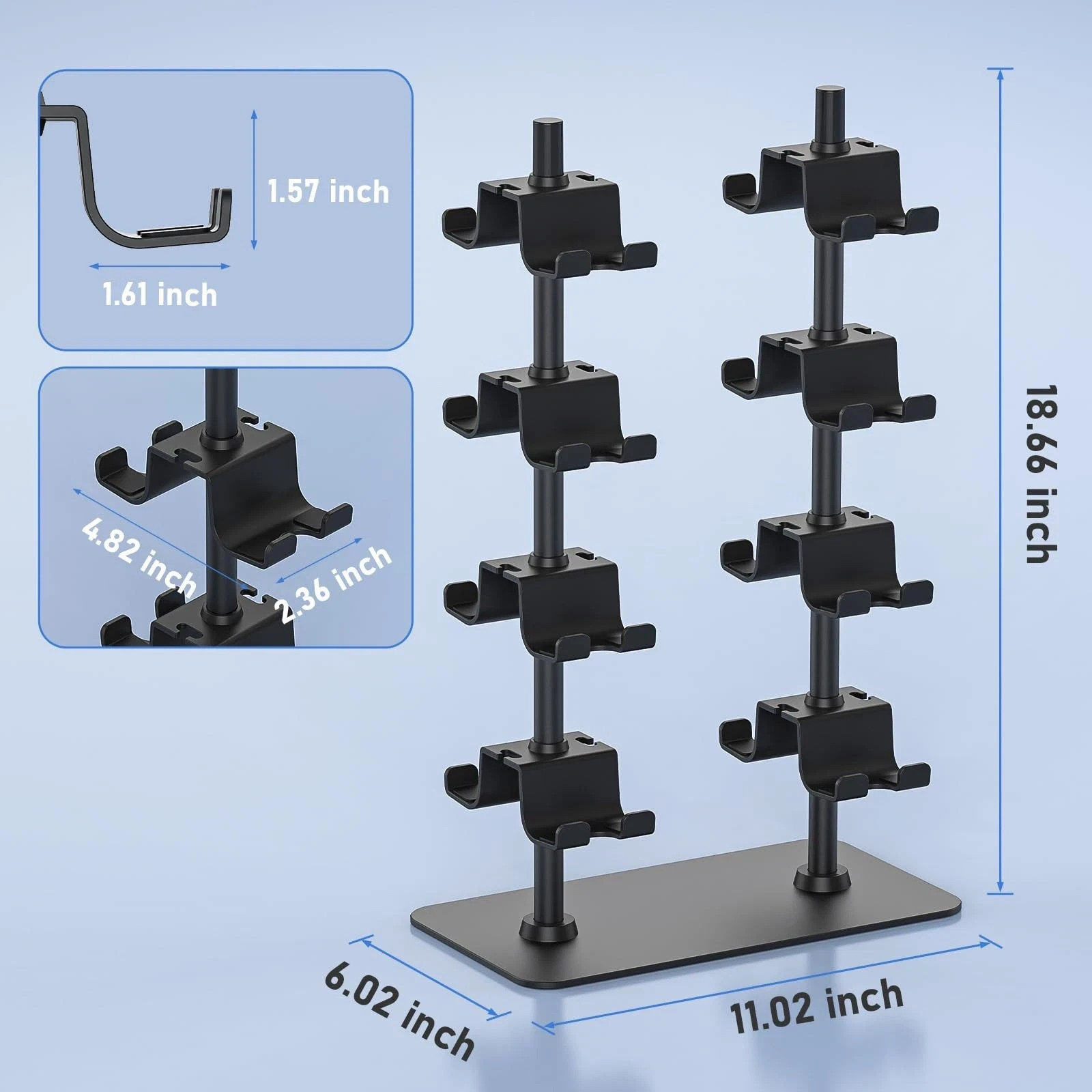 Controller Holder for 16 Xbox PS5 PS4 Gaming Controller, Video Game Controlle...