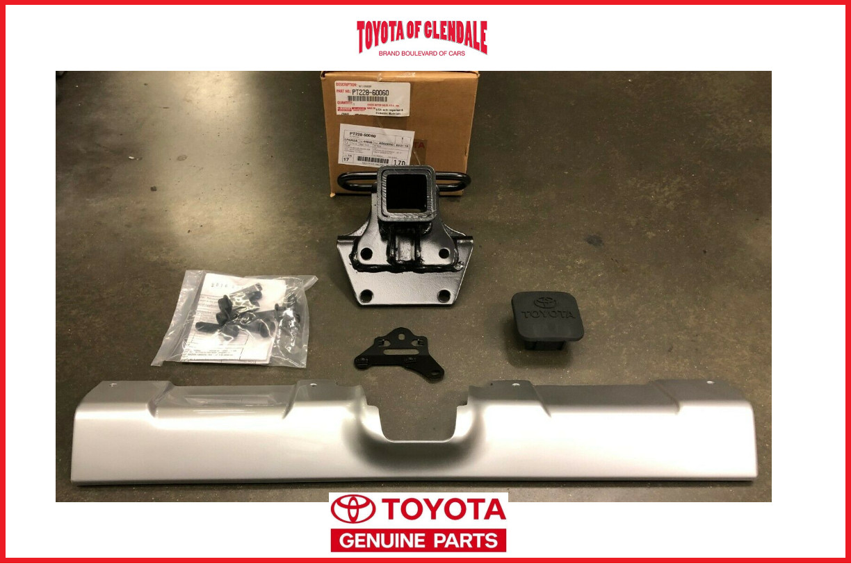 2007-2014 TOYOTA FJ CRUISER TOW HITCH KIT GENUINE OEM FAST SHIPPING PT228-60060